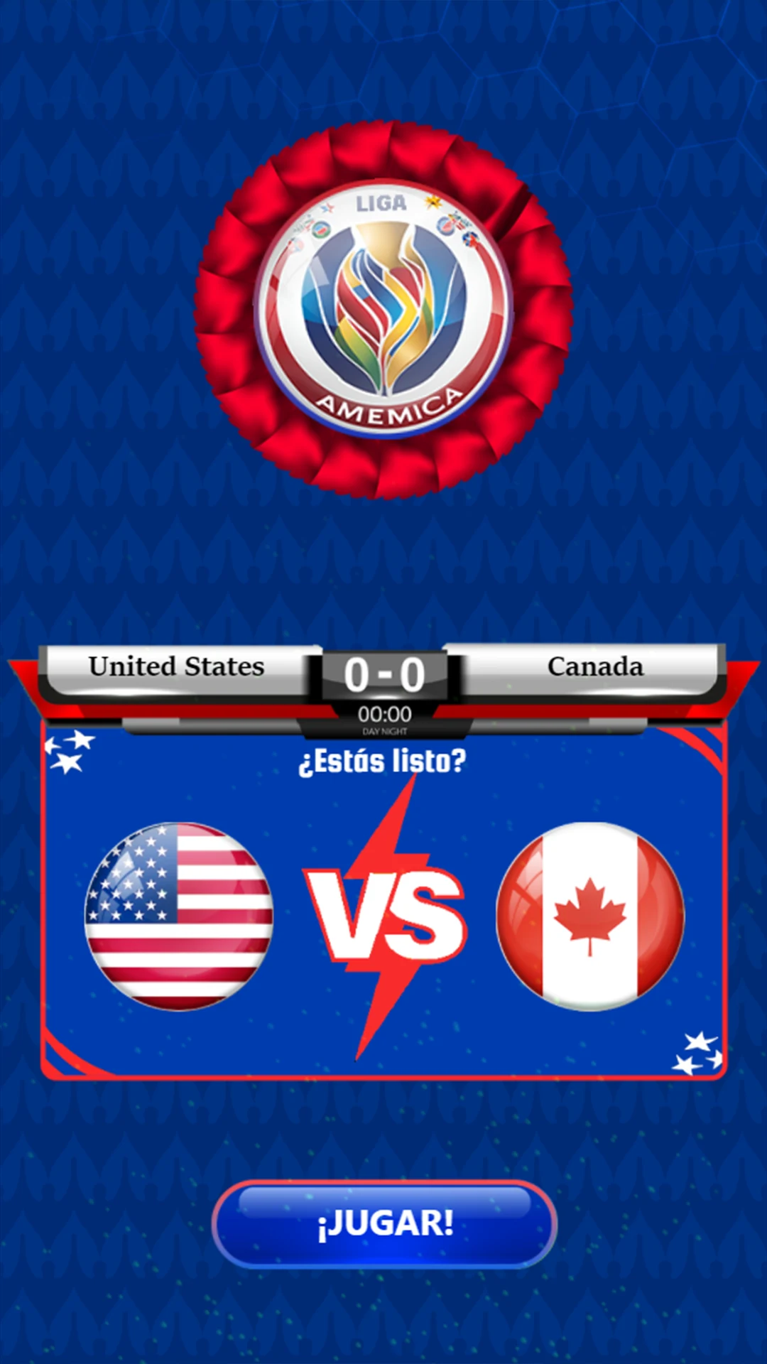 Liga America Juego screenshot