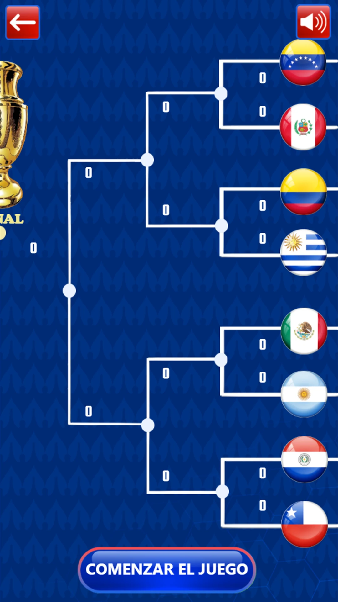 Liga America Juego screenshot